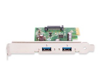 USB 3.0 Interface Card PCIe, Fresco FL1100, 1HC, x1, 4 Ports - PC Card (USB)